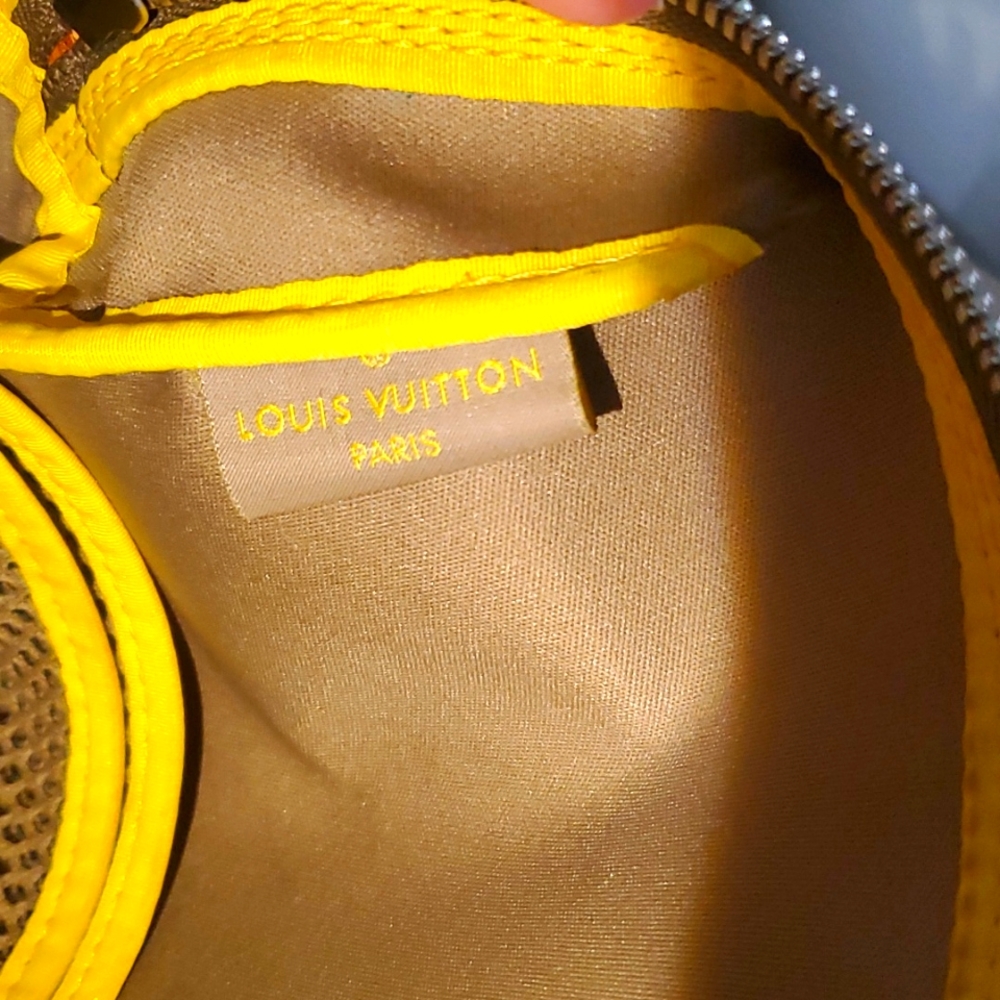 RARE UNISEX LOUIS VUITTON LV CUP DAMIER GEANT WEATHERLY CROSSBODY BAG SET💚 - Picture 13 of 17